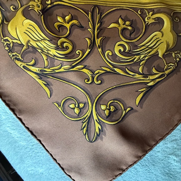Hermes Dies Et Hore Astrology Scarf 100% Silk NY Estate Sale Excellent Rare! - Picture 5 of 11